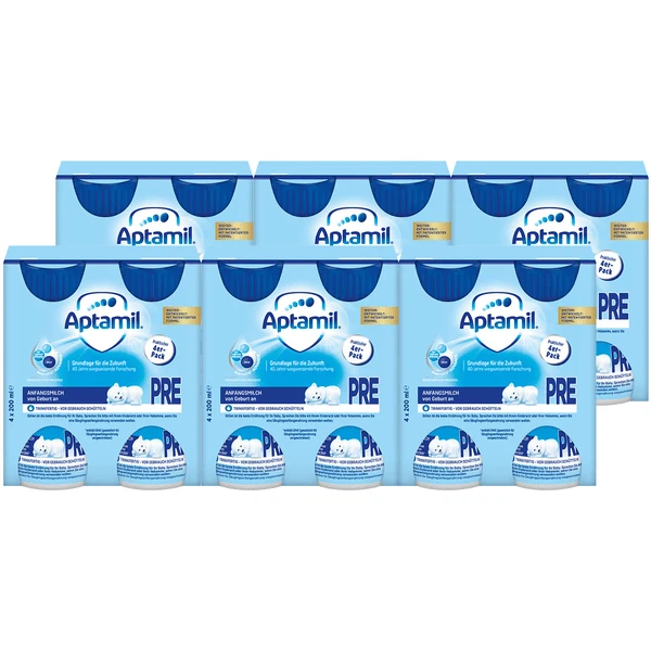 Aptamil Anfangsmilch Pronutra Advance Pre 6 X (4 X 200 Ml) Trinkfertig Ab Der Geburt 3 Aptamil Anfangsmilch Pronutra Advance Pre 6 X (4 X 200 Ml) Trinkfertig Ab Der Geburt