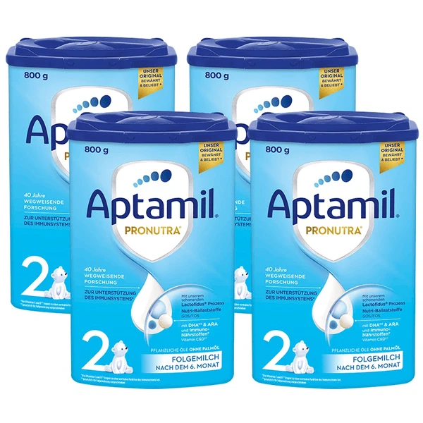 Aptamil Folgemilch Pronutra ADVANCE 2 4 X 800 G Nach Dem 6. Monat 3 Aptamil Folgemilch Pronutra ADVANCE 2 4 X 800 G Nach Dem 6. Monat