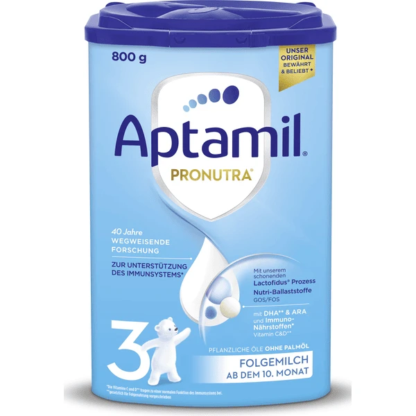 Aptamil Folgemilch Pronutra ADVANCE 3 800 G Nach Dem 10. Monat 3 Aptamil Folgemilch Pronutra ADVANCE 3 800 G Nach Dem 10. Monat