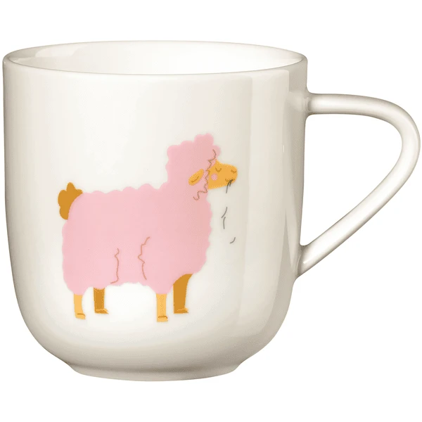 ASA Selection Henkelbecher Schaf Silvia Weiß Glänzend 3 ASA Selection Henkelbecher Schaf Silvia Weiß Glänzend