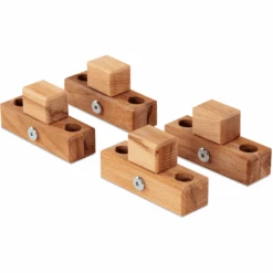 Babybay® Verbindungsbacken Zum Laufstall Passend Für Modell Original, Midi, Maxi Und Boxspring Kernbuche Geölt