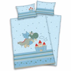 Babybest® Bettwäsche Kleiner Drache 100 X 135 Cm