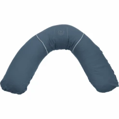 Be Be 's Collection Stillkissen Mit Musselin Bezug Dunkelblau