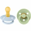 BIBS® Schnuller Colour Baby Blue & Pistachio 6-18 Monate, 2 Stk.