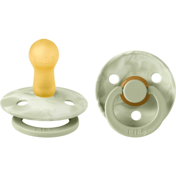 BIBS® Schnuller Colour Tie Dye - Sage & Ivory 6-18 Monate, 2 Stk. 3 BIBS® Schnuller Colour Tie Dye - Sage & Ivory 6-18 Monate, 2 Stk.