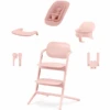 Cybex GOLD Hochstuhl Lemo 4 In 1 Set Pearl Pink -Kinderwelt Verkauf cybex gold hochstuhl lemo 4 in 1 set pearl pink a333625