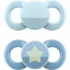 Dentistar Schnuller Day & Night Set, Blau & Sterne 0-6 Monate -Kinderwelt Verkauf dentistar schnuller day night set blau sterne 0 6 monate a366521