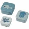 Done By Deer™ Snackbox-Set 3-er Pack Sea Friends In Blau -Kinderwelt Verkauf done by deer snackbox set 3 er pack sea friends in blau a309024
