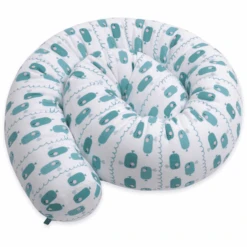 Emma & Noah Bettschlange Wal Blau