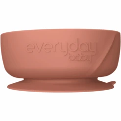Everyday® Baby Esslernschüssel Mit Saugfuß Silikon, Nature Red