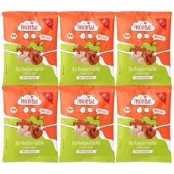 FRUCHTBAR® Bio-Knusper-Früchte Erdbeere-Apfel Ab Dem 12. Monat 6 X 15 G
