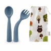 Haakaa® Bestesteckset, Biegbar Hellblau -Kinderwelt Verkauf haakaa bestesteckset biegbar hellblau a345391