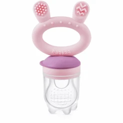 Haakaa® Fruchtsauger, Inkl. Gefrierhülle Set Rosa