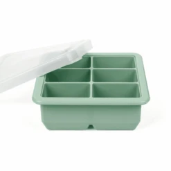 Haakaa® Gefrierform, Für Muttermilch Oder Babynahrung 6 Fächer Grün