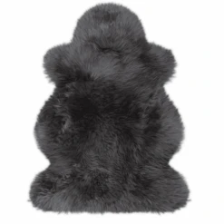 Heitmann Australisches Premium Lammfell Anthrazit