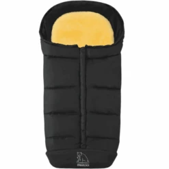 Heitmann Fußsack Komfort 2-in-1 Schwarz