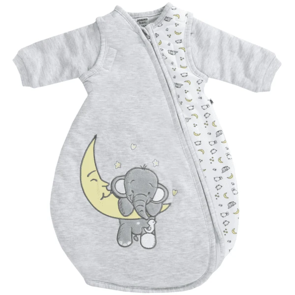 Jacky Schlafsack Elephant Wattiert Mit Abnehmbaren Ärmeln 3 Jacky Schlafsack Elephant Wattiert Mit Abnehmbaren Ärmeln