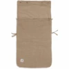 Jollein Fußsack Für Autositz Kinderwagen Gruppe 0+ 3/5 Pure Knit Biscuit