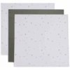 Jollein Mulltuch Musselin 70x70cm 3er-Pack Stargaze Leaf Green -Kinderwelt Verkauf jollein mulltuch musselin 70x70cm 3er pack stargaze leaf green a385468
