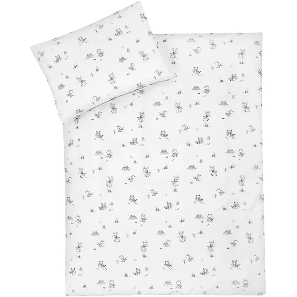 JULIUS ZÖLLNER Bettwäsche Fuchs & Elch 100 X 135 Cm 3 JULIUS ZÖLLNER Bettwäsche Fuchs & Elch 100 X 135 Cm