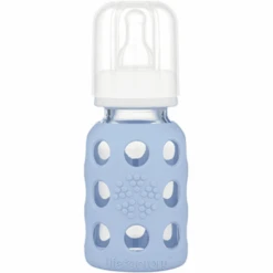 Lifefactory Babyflasche Aus Glas In Blanket 120ml