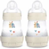 MAM Babyflasche Easy Start Anti-Colic 160 Ml, 0+ Monate, Elefant, 2 Stück -Kinderwelt Verkauf mam babyflasche easy start anti colic 160 ml 0 monate elefant 2 stueck a383053