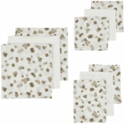 Meyco Musselin Starterset Basic 9er Pack Stains Neutral