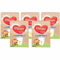 Milupa Milumil Kindermilch 1+ 5 X 550 G Ab Dem 1. Jahr