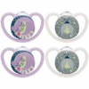 NUK Nachtschnuller Space Gr. 2, 6 -18 Monate Silikon, Katze & Glühwürmchen, 4 Stück -Kinderwelt Verkauf nuk nachtschnuller space gr 2 6 18 monate silikon katze gluehwuermchen 4 stueck a305698