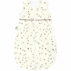 ODENWÄLDER Schlafsack "Anni Light" Looping Hearts Rust-brown