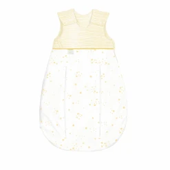 Odenwälder Schlafsack Jersey Prima Klima Sterne Mustard