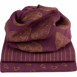 Odenwälder Windeln "gold" 3er Pack Cranberry