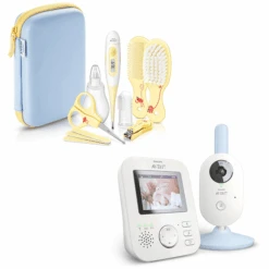 PHILIPS AVENT Phillips Avent Babyphone SCD835/26 Und Babypflegeset SCH400/00