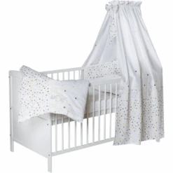 Schardt Komplettbett Conny Weiß Teddystar 70 Cm X 140 Cm