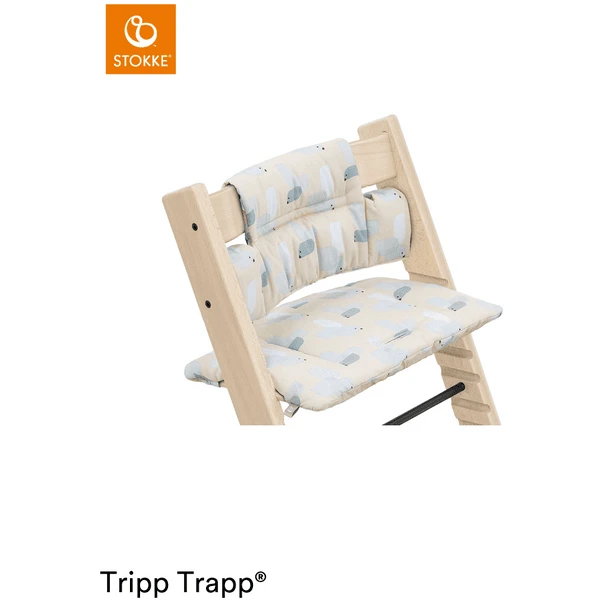 STOKKE® Tripp Trapp® Classic Baby Sitzkissen Birds Blue 3 STOKKE® Tripp Trapp® Classic Baby Sitzkissen Birds Blue