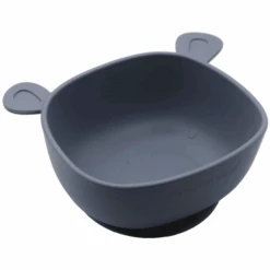 The Cotton Cloud Schüssel Mit Saugfuß Silikon Lili Der Bär, Indigo Blue