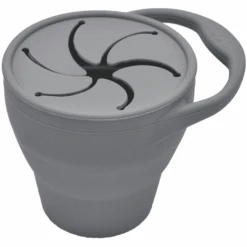 The Cotton Cloud Snackbecher Aus Silikon Storm Grey