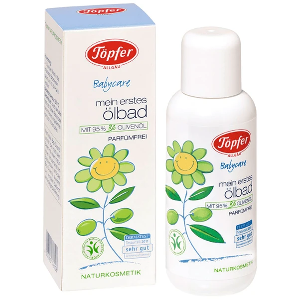 Töpfer „Mein Erstes Ölbad" Babycare 100 Ml 3 Töpfer „Mein Erstes Ölbad" Babycare 100 Ml