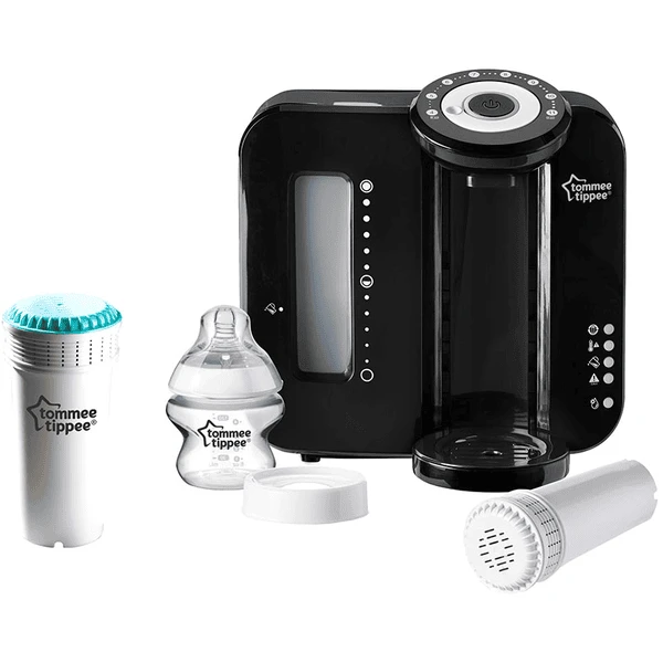 Tommee Tippee Flaschenaufbereiter Mit Extra Filter Perfect-Prep In Schwarz 3 Tommee Tippee Flaschenaufbereiter Mit Extra Filter Perfect-Prep In Schwarz