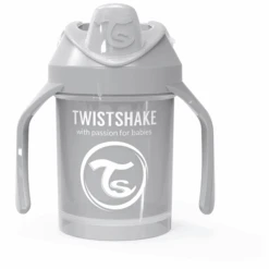 TWISTSHAKE Trinkbecher Mini Cup 230 Ml 4+ Monate Pastel Grau