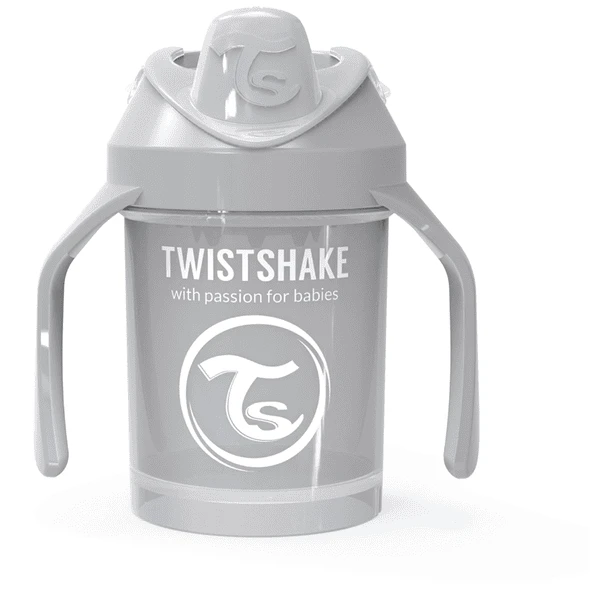 TWISTSHAKE Trinkbecher Mini Cup 230 Ml 4+ Monate Pastel Grau 3 TWISTSHAKE Trinkbecher Mini Cup 230 Ml 4+ Monate Pastel Grau